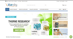 Desktop Screenshot of blueskyvitamin.com